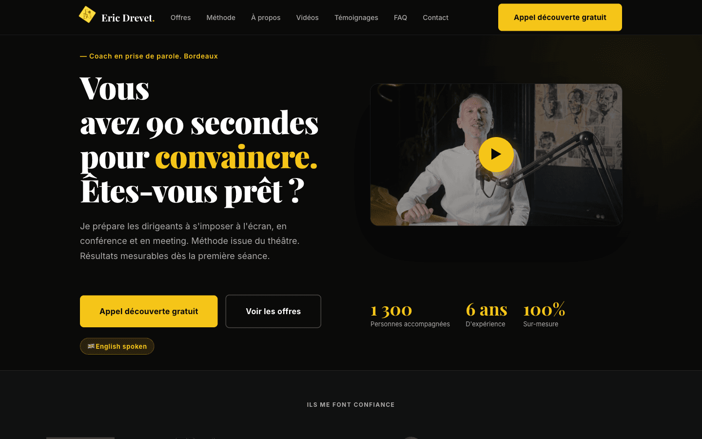 Eric Drevet Coaching - capture d'écran